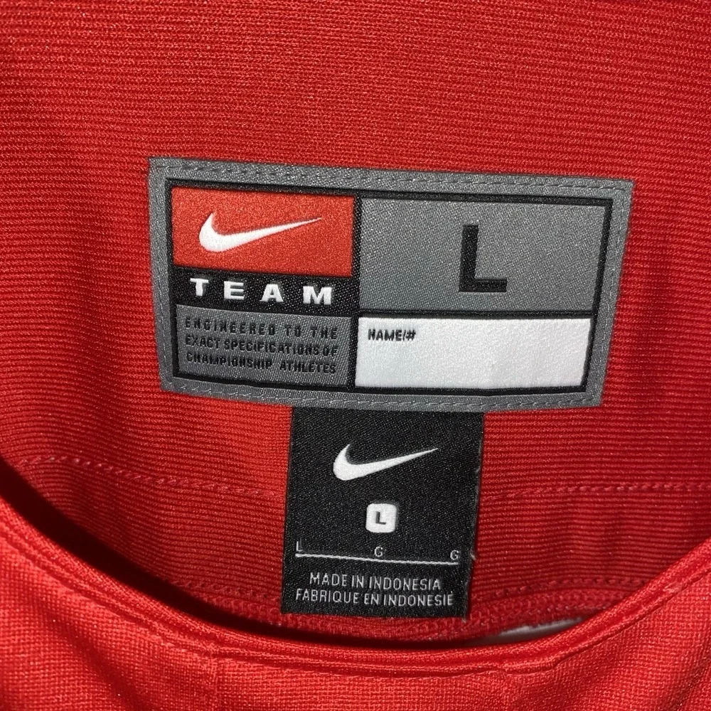 Nike Ohio State Buckeyes Hockey Jersey Youth Size Large